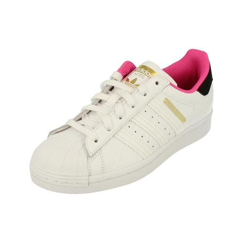 Adidas superstar femme blanche et rose sale